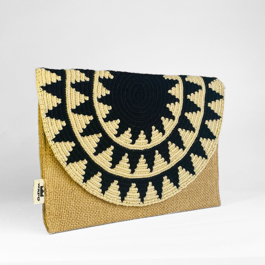 Mala Clutch envelope creme