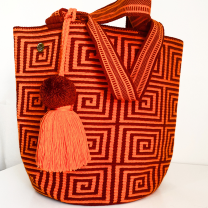 Mala Shopper Laranja